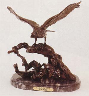Eagle on Tree