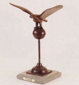 Eagle on Ball