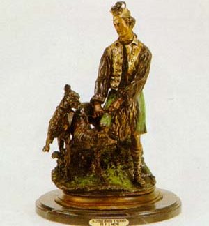 Scottish Hunter with Hounds