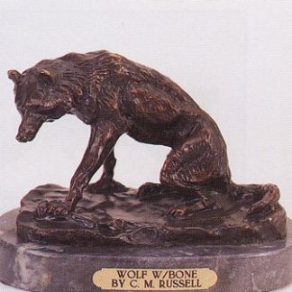 Wolf with Bone