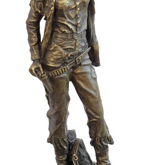 Cowgirl Bronze Statue